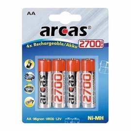 Arcas LR06/AA Oppladbare batterier 2700 mAh